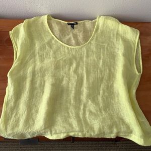 Eileen Fisher 100% linen T-shirt